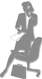 Business women escort